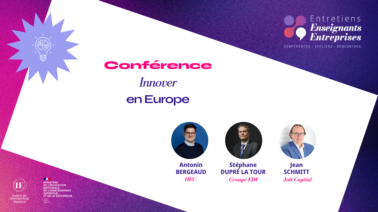 Conférence - Innover en Europe
