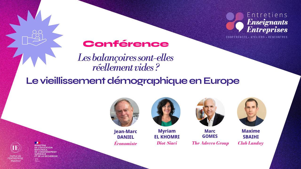 Conférence - Le vieillissement démographique en Europe